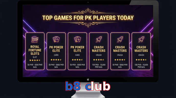 Payment and PKR controls in B8 Club